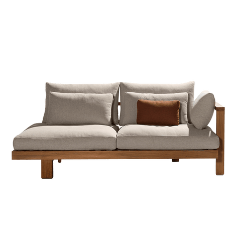 Teak open-air sofa garden