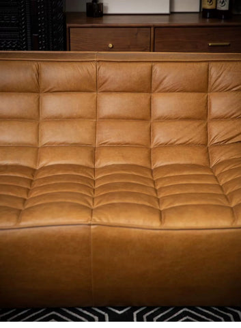 Vintage leather sofa