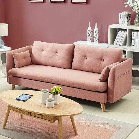 Nordic multicolored minimalist sofa