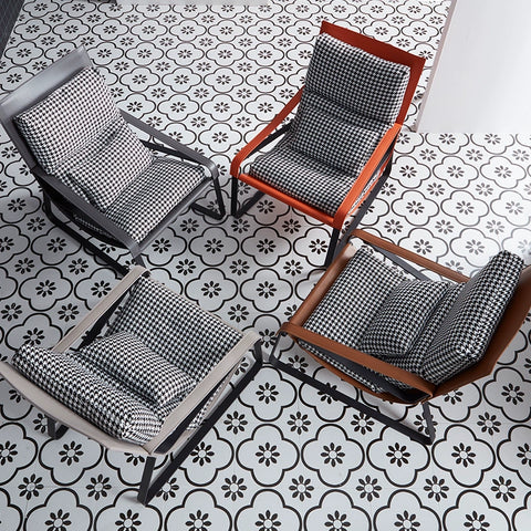 Leisure thousand bird grid lounge chair