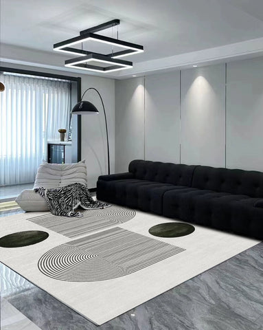 Advanced, minimalist, and fashionable carpet floor matsA