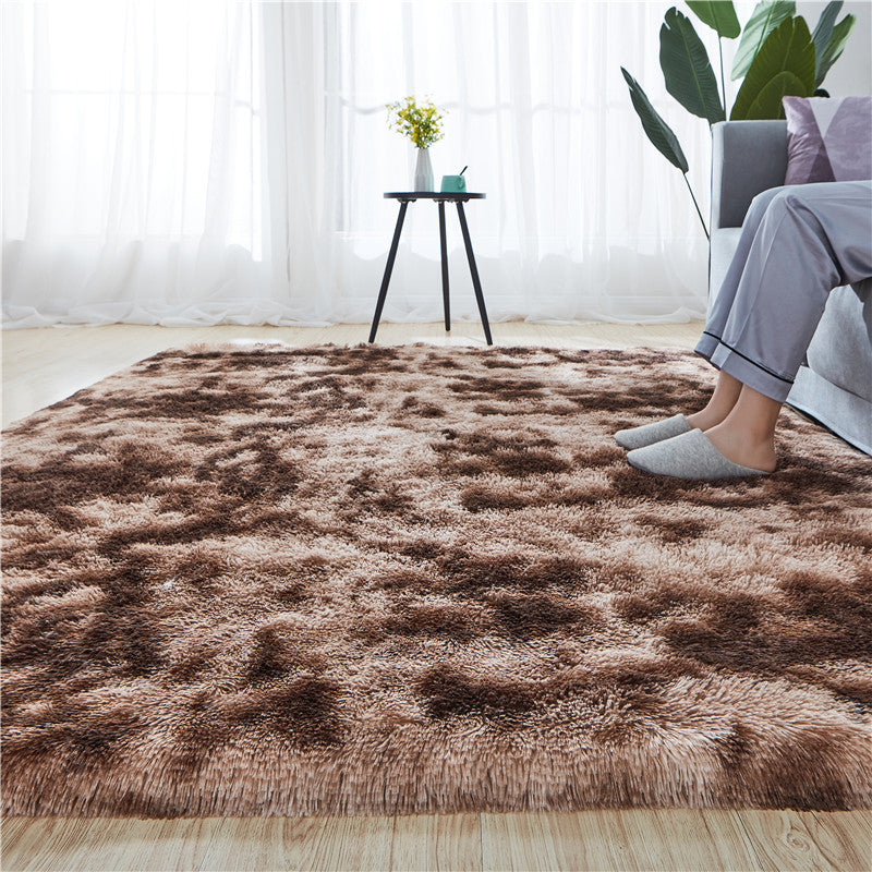 Plush carpet wholesale bedroom full room bedside blanket Nordic living room sofa coffee table mat thick floor mat A