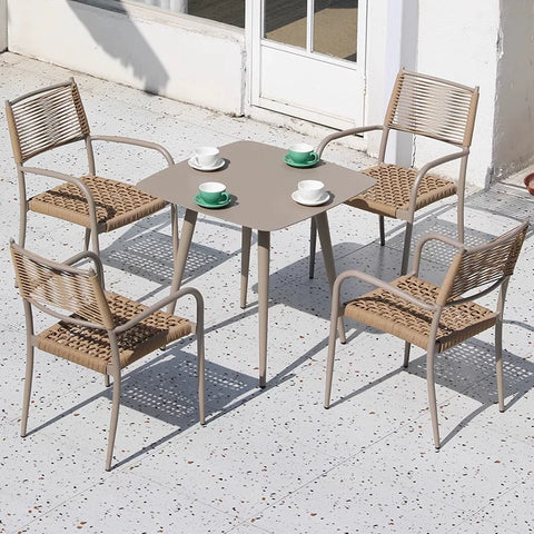 Internet famous outdoor garden rattan chairs, tables and chairsgarden