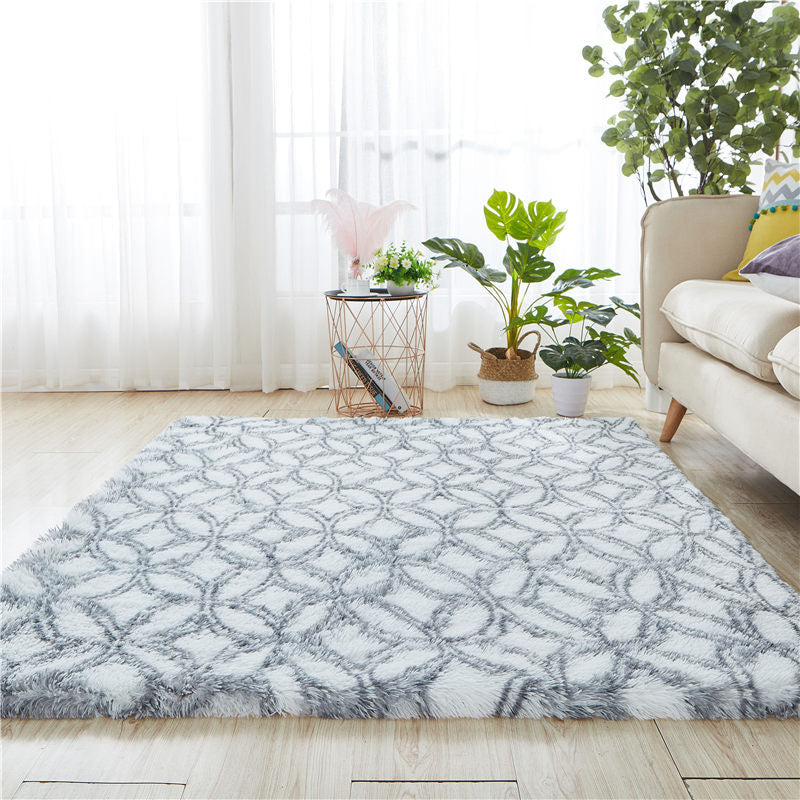 Plush carpet wholesale bedroom full room bedside blanket Nordic living room sofa coffee table mat thick floor mat