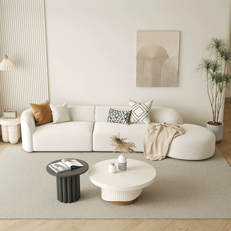 Modern cream sofa