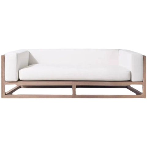 Leisure teak aluminum  garden sofa garden