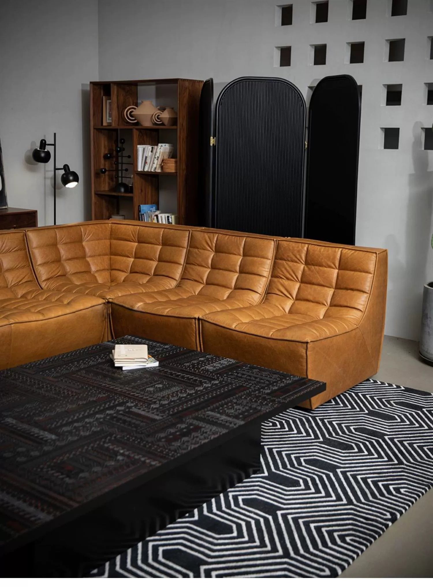 Vintage leather sofa