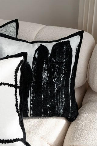 French high-end soft cushion square pillow