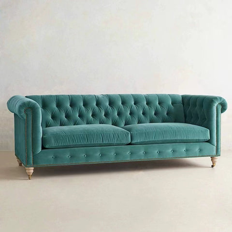 Velvet Modern Sofa