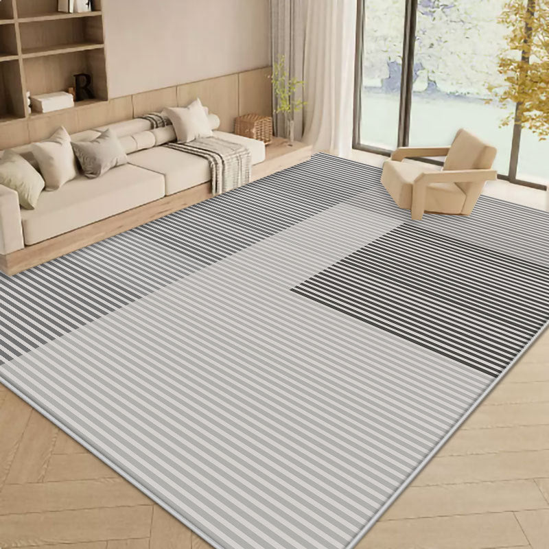 Wabi wind living room large area full of floor mats Nordic light luxury imitation cashmere carpet home thickened washable floor mat