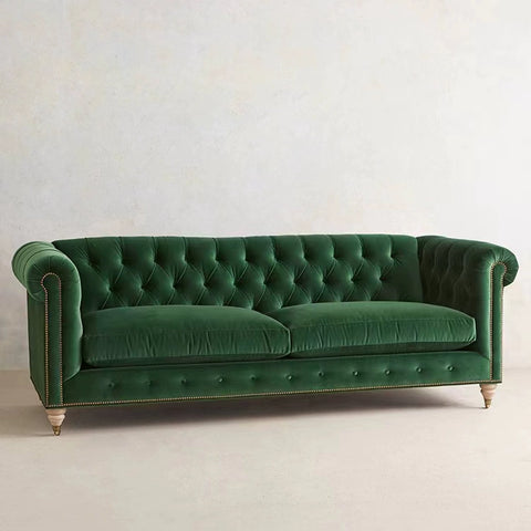 Velvet Modern Sofa