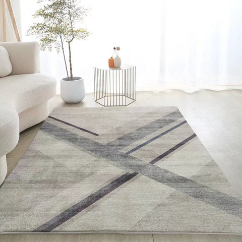 Imitation cashmere living room carpet floor mat light luxury high-grade bay window coffee table blanket bedroom full of ins style household bedside blanket