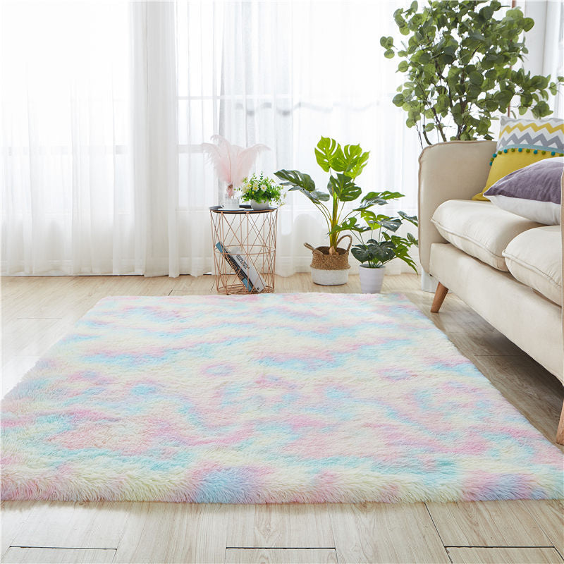 Plush carpet wholesale bedroom full room bedside blanket Nordic living room sofa coffee table mat thick floor mat A