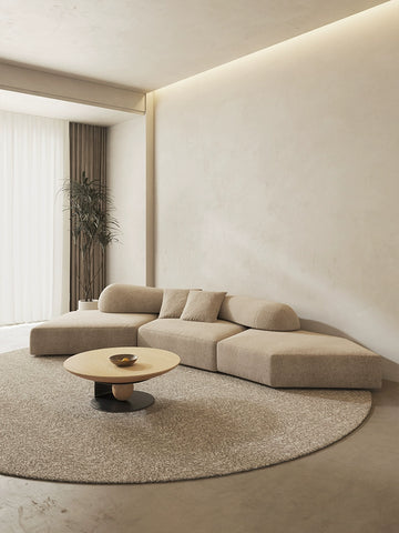 Italian modular fabric sofa