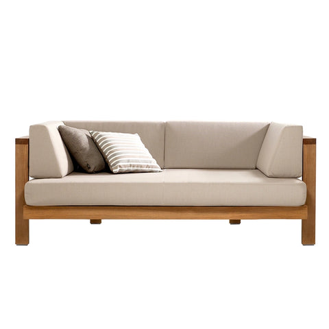 Teak open-air sofa garden