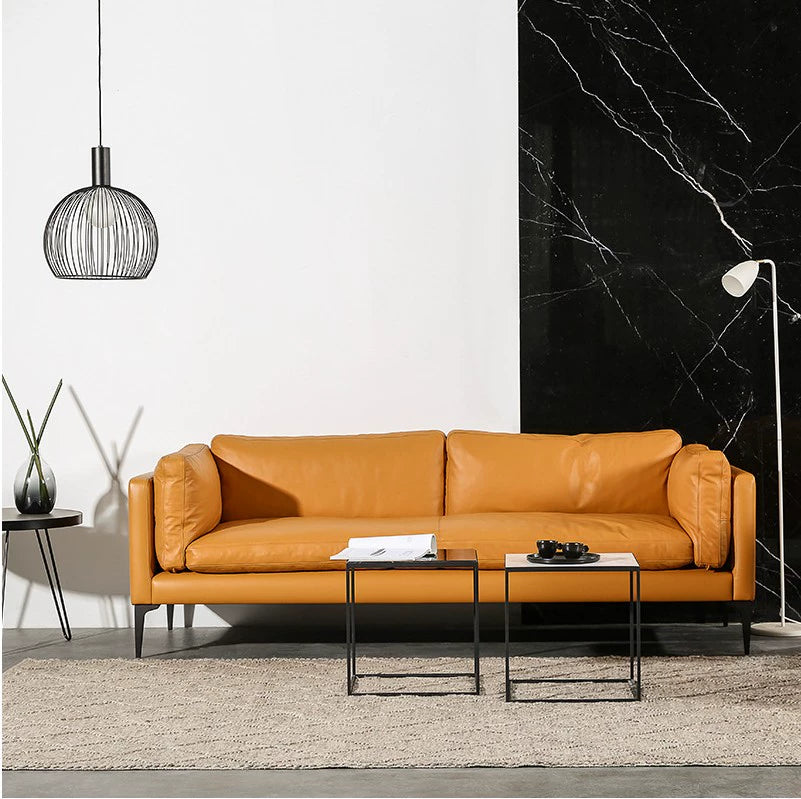 Minimalist technology fabric sofa