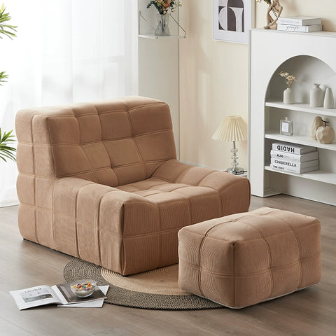 Caterpillar Sand Creative Single Sofa