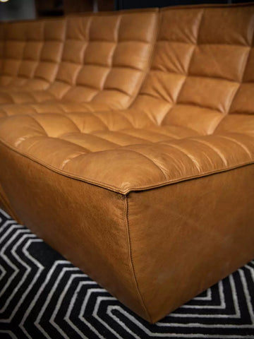 Vintage leather sofa