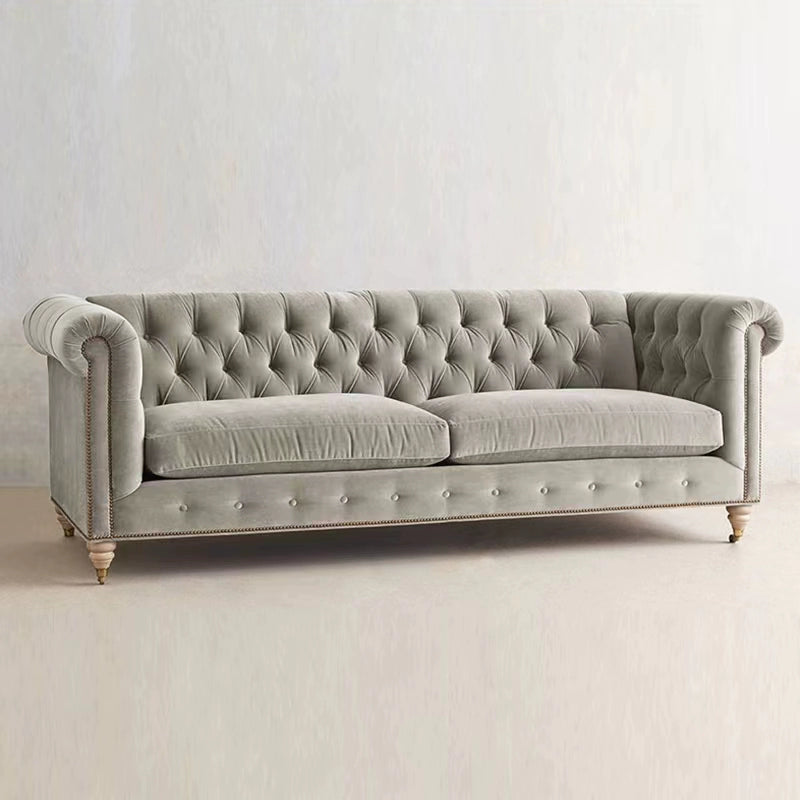 Velvet Modern Sofa