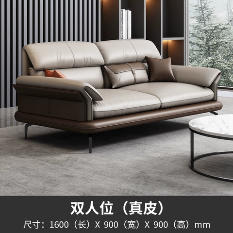 Business VIP reception simple modern sofa tea set