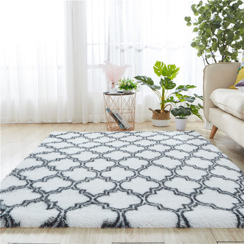 Plush carpet wholesale bedroom full room bedside blanket Nordic living room sofa coffee table mat thick floor mat