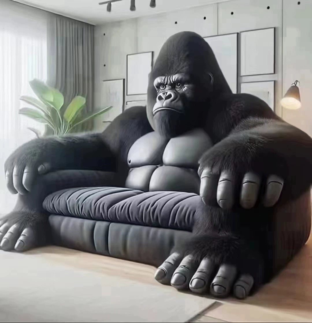 Internet celebrity gorilla sofa personality variety