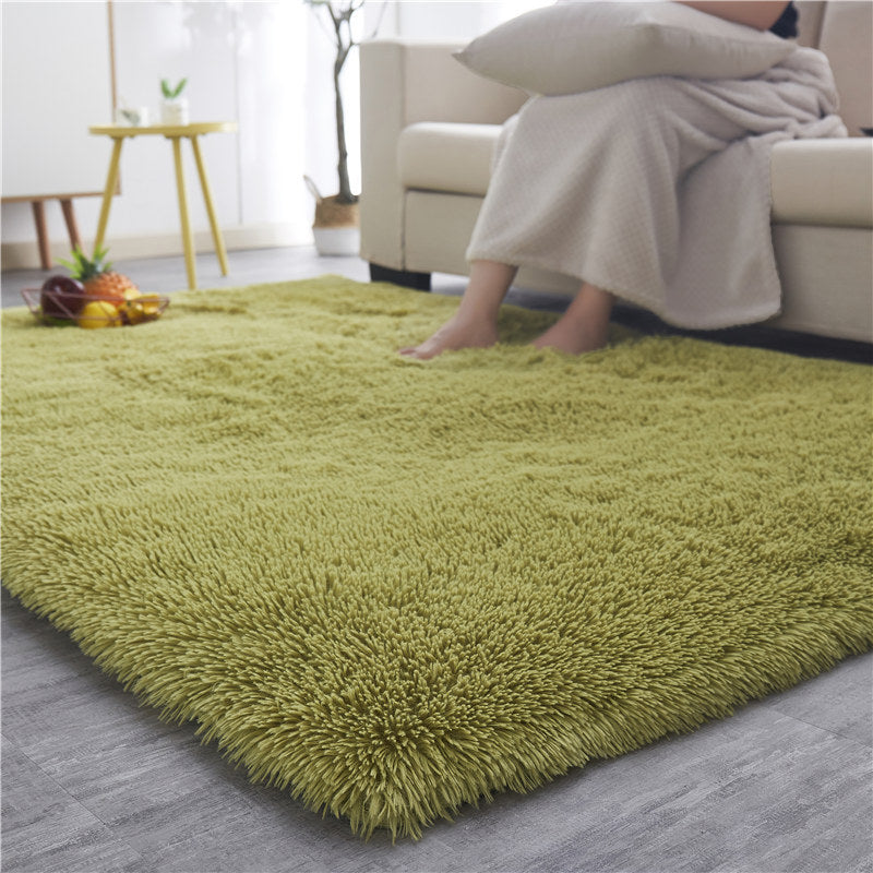 Nordic Carpet Bedroom Living Room Full of Cute Room Bedside Mats Coffee Table Sofa Tatami Long Hair Can Be Carpet Washing