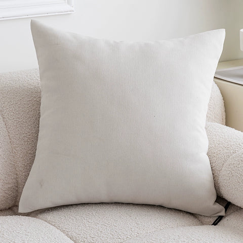 Simple and modern solid color cushions