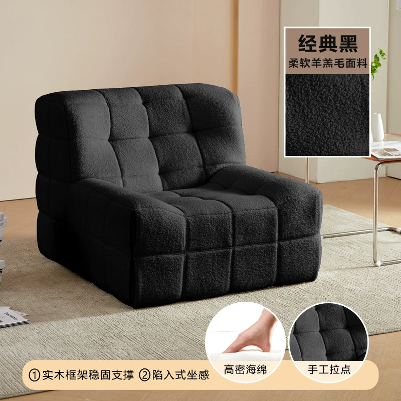 Caterpillar Sand Creative Single Sofa