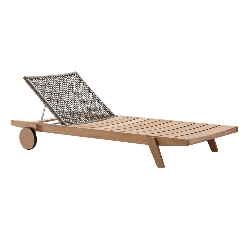 High end teak lounge chairs garden