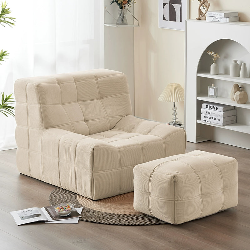 Caterpillar Sand Creative Single Sofa