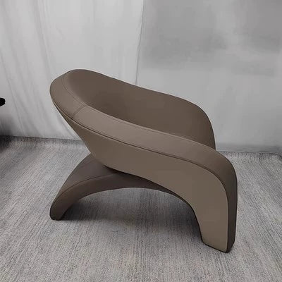 Irregular shaped fiberglass airplane chair