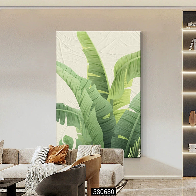 Oil painting Floor painting Cream wind Living room decorative painting Flower porch hanging painting Sofa back background wall mural B