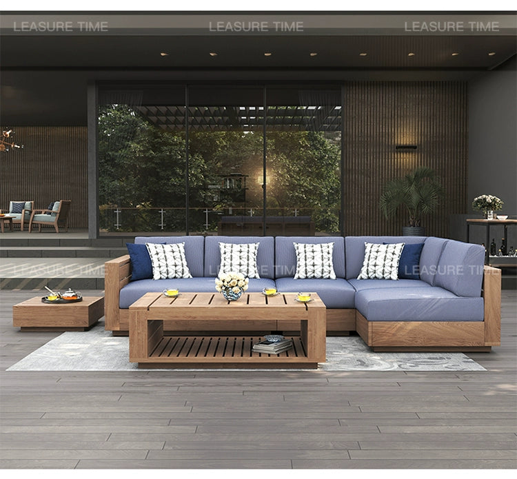 Teak  garden sofa garden