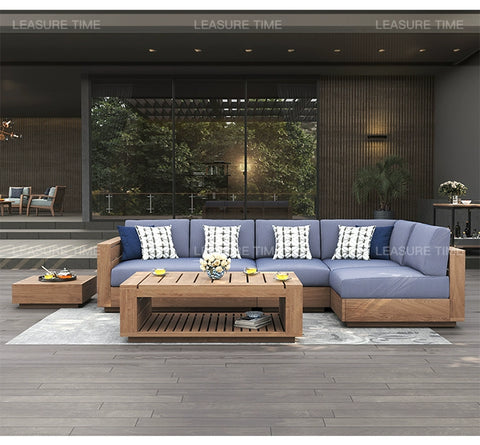 Teak  garden sofa garden