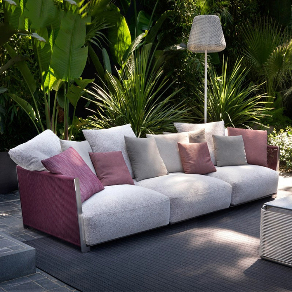 Courtyard garden leisure rope woven sofa combinationgarden