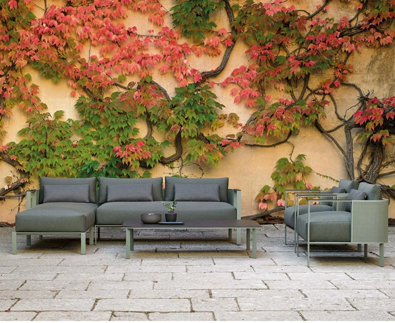 Outdoor Sofa Combination Sales Department Villa Courtyard  garden Lying Chair garden