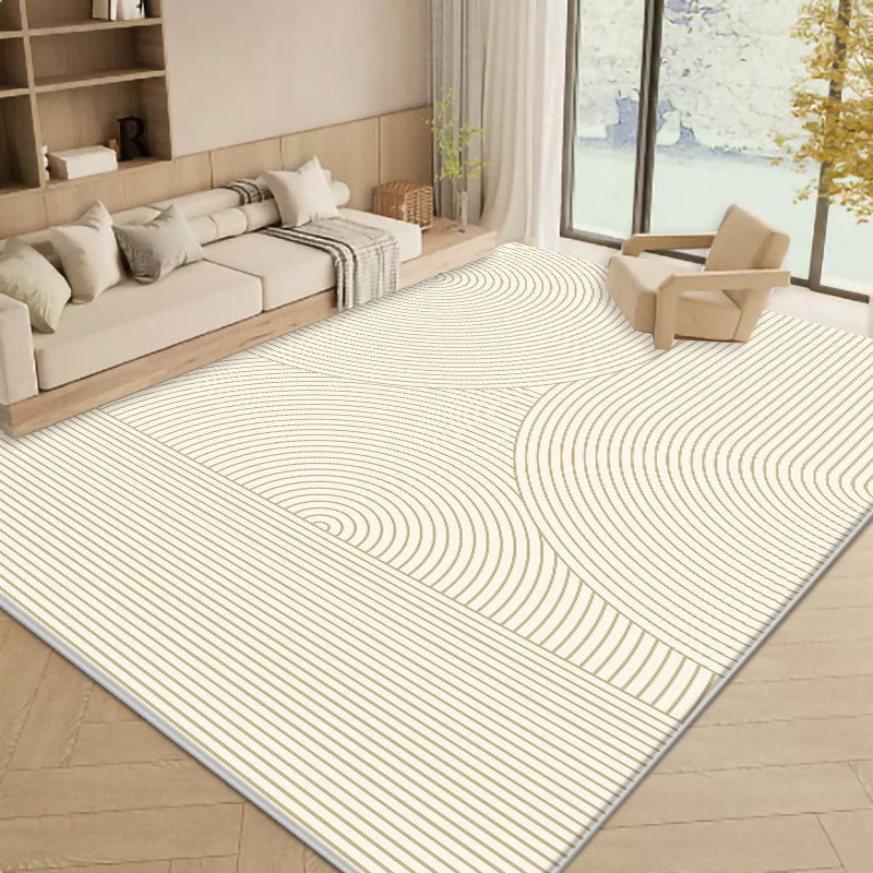 Wabi wind living room large area full of floor mats Nordic light luxury imitation cashmere carpet home thickened washable floor mat