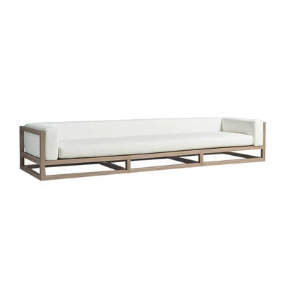 Leisure teak aluminum  garden sofa garden