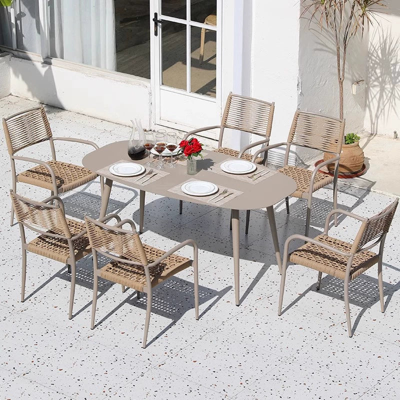 Internet famous outdoor garden rattan chairs, tables and chairsgarden