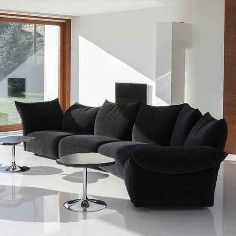 Modern minimalist petal fabric sofa