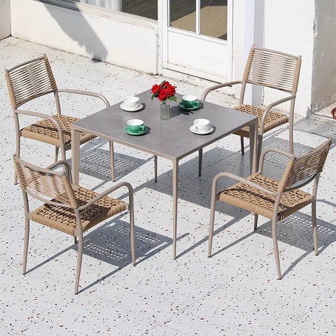 Internet famous outdoor garden rattan chairs, tables and chairsgarden