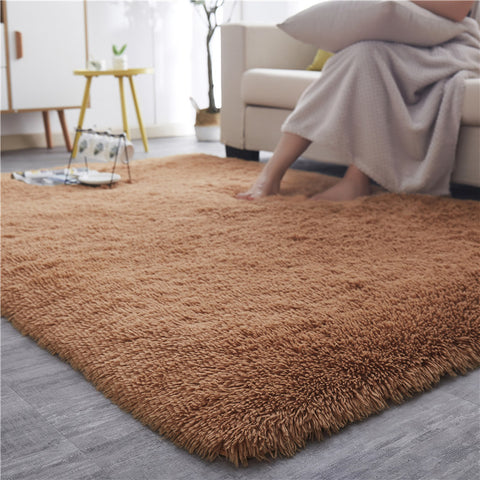 Nordic Carpet Bedroom Living Room Full of Cute Room Bedside Mats Coffee Table Sofa Tatami Long Hair Can Be Carpet Washing