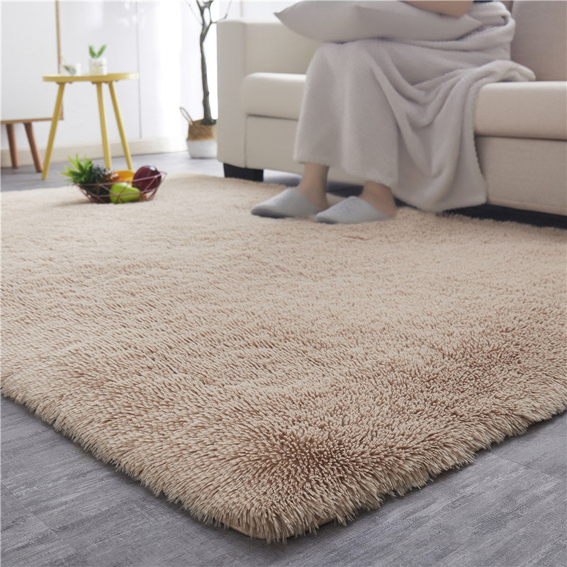 Nordic Carpet Bedroom Living Room Full of Cute Room Bedside Mats Coffee Table Sofa Tatami Long Hair Can Be Carpet Washing