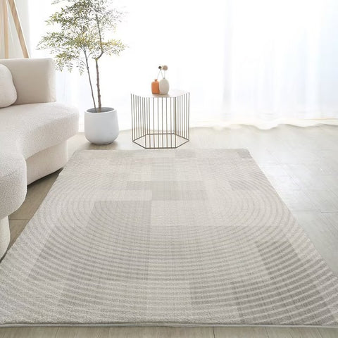 Imitation cashmere living room carpet coffee table blanket Nordic modern simple home Japanese bedroom minimalist light luxury dirt-resistant carpet