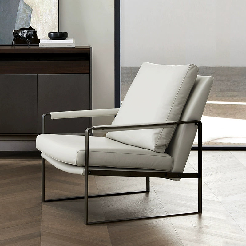 Renowned designer designs minimalist single chairs