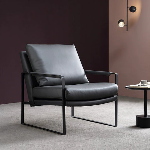 Renowned designer designs minimalist single chairs