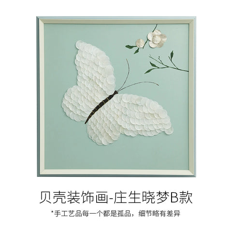 Original three-dimensional shell decoration painting creative hanging painting