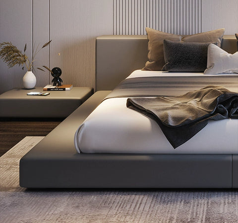 Modern minimalist bed designed by famous teachers bed