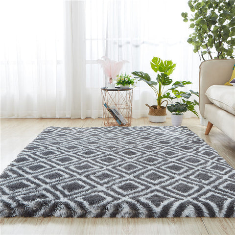 Plush carpet wholesale bedroom full room bedside blanket Nordic living room sofa coffee table mat thick floor mat